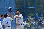 Baseball vs Babson  Wheaton College Baseball vs Babson during Championship game of the NEWMAC Championship hosted by Wheaton. - (Photo by Keith Nordstrom) : Wheaton, baseball, NEWMAC